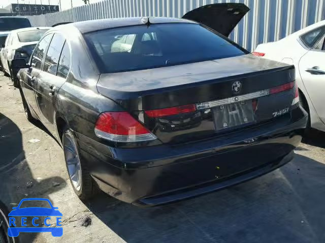 2002 BMW 745 I WBAGL63462DP59848 image 2