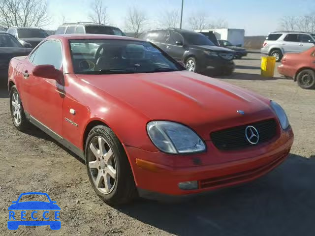 2000 MERCEDES-BENZ SLK 230 KO WDBKK47F6YF160699 image 0