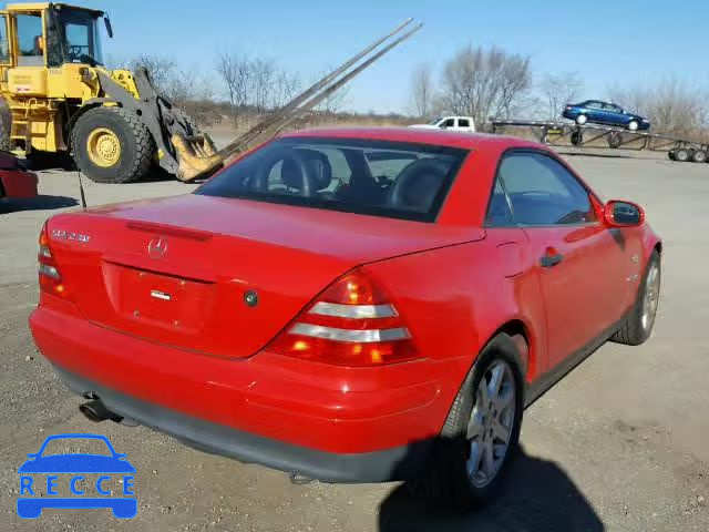 2000 MERCEDES-BENZ SLK 230 KO WDBKK47F6YF160699 image 3