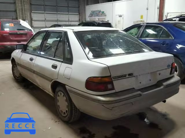 1991 FORD ESCORT LX 1FAPP14J0MW302531 image 2