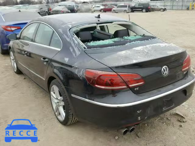 2013 VOLKSWAGEN CC LUXURY WVWRN7AN4DE553576 зображення 2