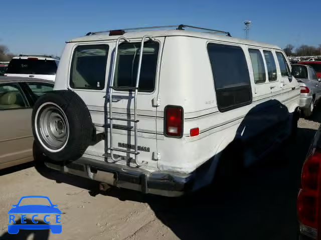 1992 DODGE RAM VAN B2 2B6HB21Y1NK165532 зображення 3