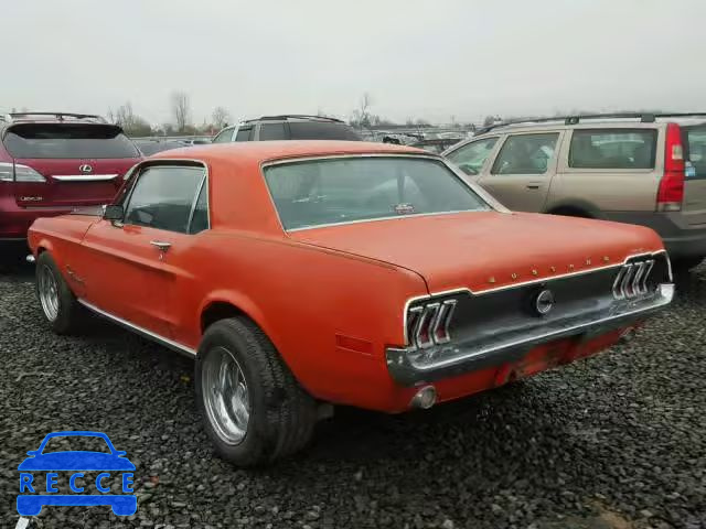 1968 FORD MUSTANG 8R01C141531 image 2