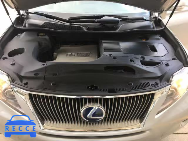 2010 LEXUS RX 450 JTJBC1BA6A2019067 image 9