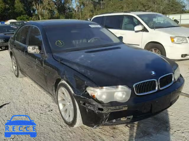 2002 BMW 745 I WBAGL63462DP50342 Bild 0