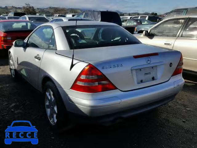 1998 MERCEDES-BENZ SLK 230 KO WDBKK47F6WF049857 image 2