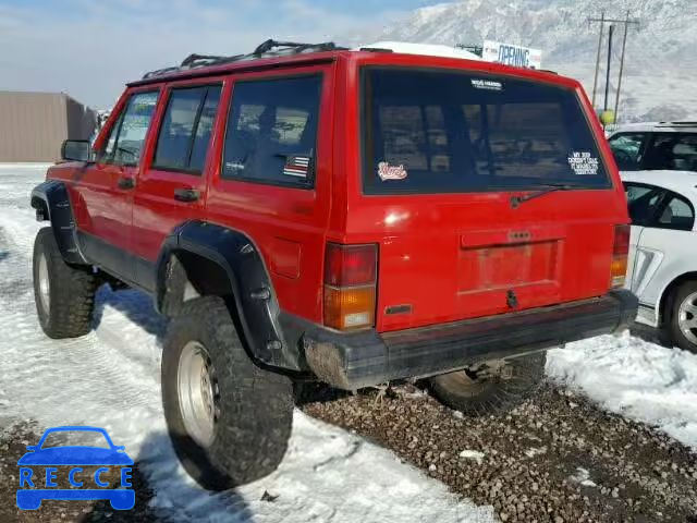 1993 JEEP CHEROKEE S 1J4FJ68S3PL544995 image 2