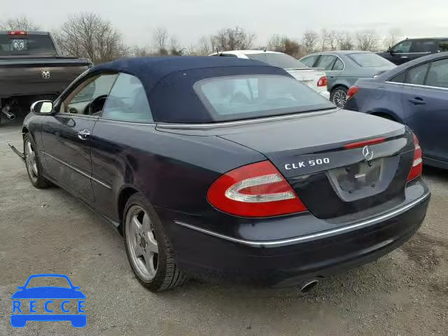 2004 MERCEDES-BENZ CLK 500 WDBTK75G94T017940 зображення 2