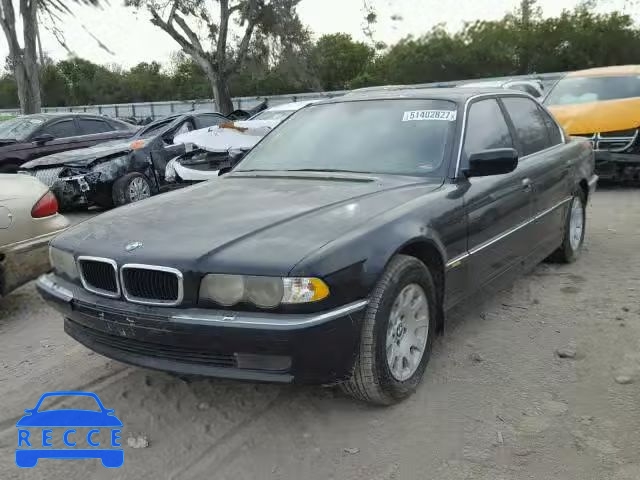 2001 BMW 740 IL WBAGH83421DP19603 image 1