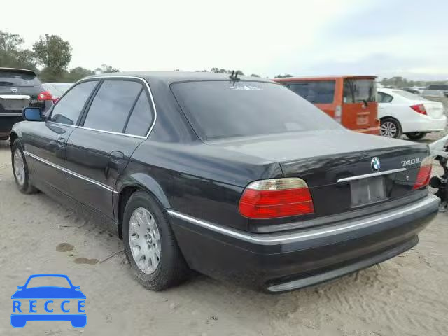 2001 BMW 740 IL WBAGH83421DP19603 image 2