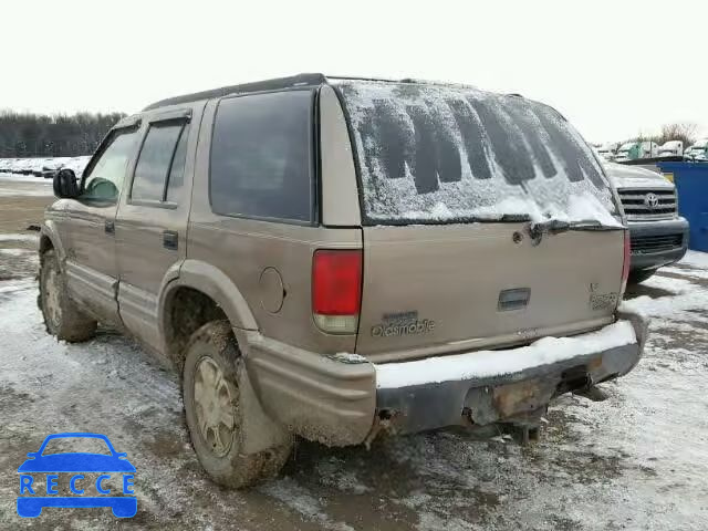 1997 OLDSMOBILE BRAVADA 1GHDT13W7V2706726 зображення 2