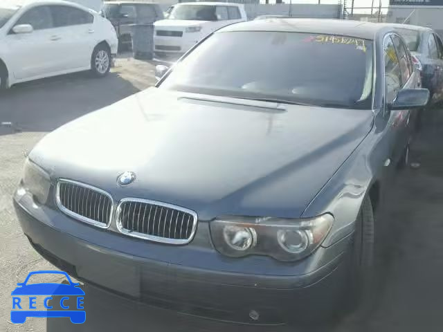 2003 BMW 745 I WBAGL634X3DP61734 image 1
