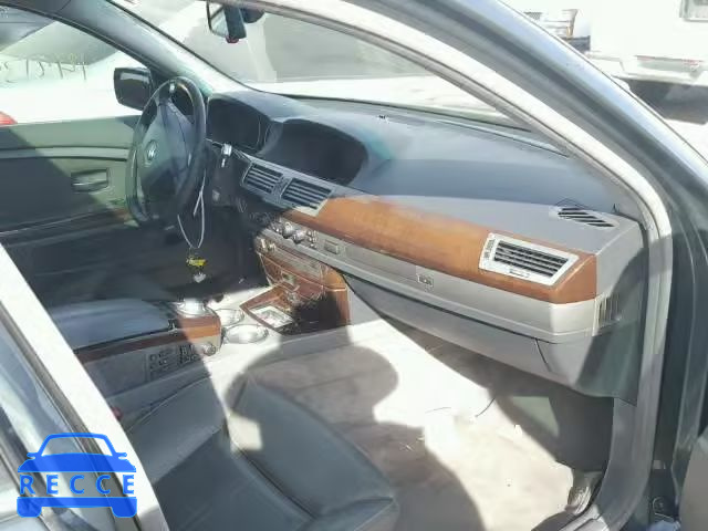 2003 BMW 745 I WBAGL634X3DP61734 image 4