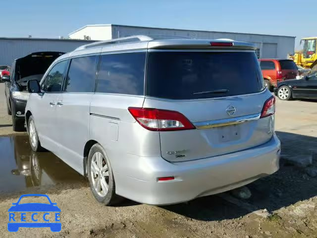 2011 NISSAN QUEST S JN8AE2KP8B9001511 зображення 2