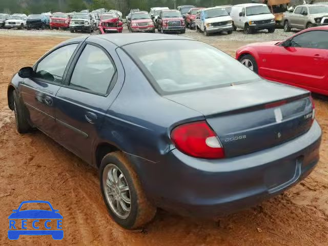 2001 DODGE NEON SE 1B3ES46C41D181351 Bild 2