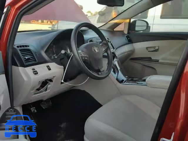 2012 TOYOTA VENZA LE 4T3ZA3BB8CU058569 image 8