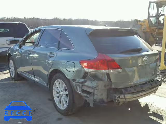 2012 TOYOTA VENZA LE 4T3ZA3BB8CU055610 image 2