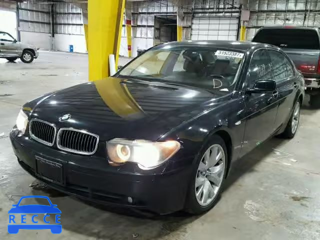 2005 BMW 745 LI WBAGN63555DS56688 зображення 1