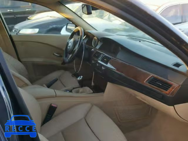 2007 BMW 550 I WBANB53517CN93877 image 4