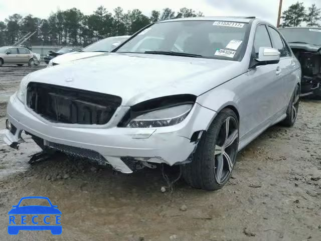 2008 MERCEDES-BENZ C 350 WDDGF56X28F140368 image 1