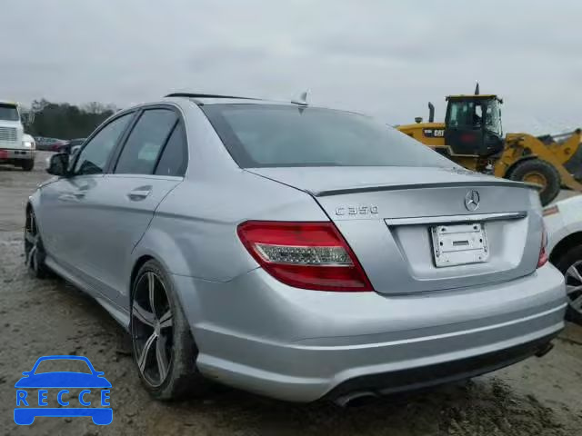 2008 MERCEDES-BENZ C 350 WDDGF56X28F140368 image 2