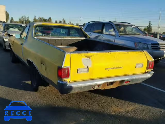 1972 CHEVROLET EL CAMINO 1D80H2L579788 зображення 2