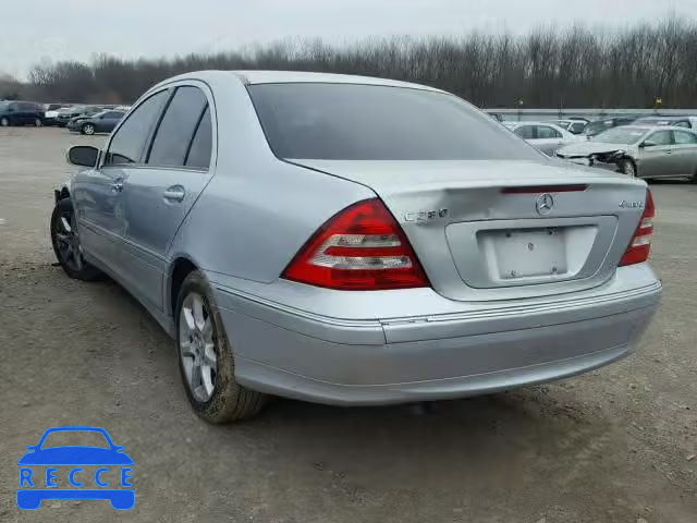 2007 MERCEDES-BENZ C 280 4MAT WDBRF92H67F864702 зображення 2