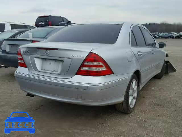 2007 MERCEDES-BENZ C 280 4MAT WDBRF92H67F864702 зображення 3