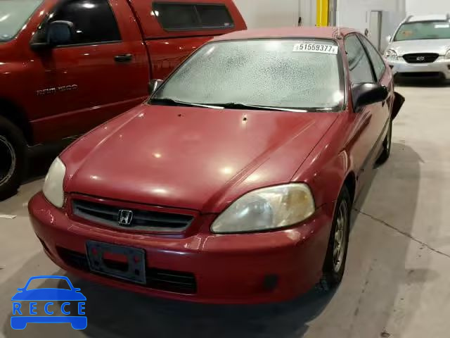 1999 HONDA CIVIC HX 1HGEJ7221XL010430 Bild 1