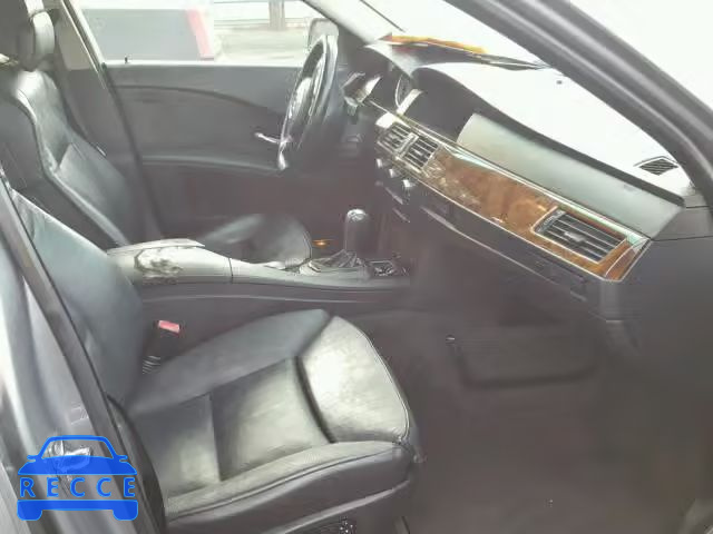 2007 BMW 550 I WBANB53587CP07812 image 4