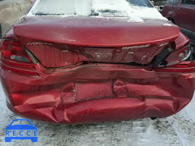 2003 DODGE STRATUS ES 1B3EL56T63N536892 image 8