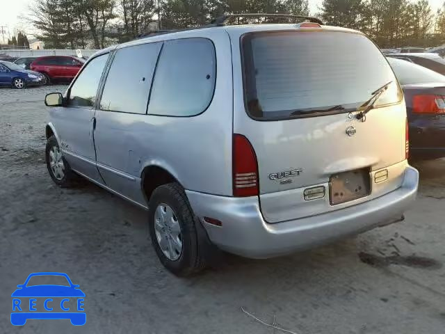 1997 NISSAN QUEST XE 4N2DN1113VD854901 image 2