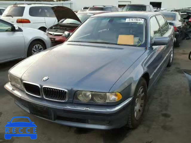 2001 BMW 740 IL WBAGH83481DP27155 image 1