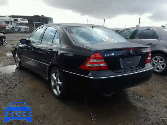 2005 MERCEDES-BENZ C 230K SPO WDBRF40J15F652036 image 2