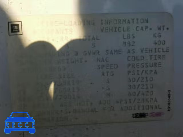 1995 PONTIAC GRAND AM 1G2NE55D3SC725081 image 9