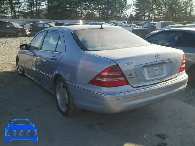 2001 MERCEDES-BENZ S 430 WDBNG70J91A221500 image 2