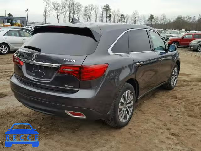 2016 ACURA MDX TECHNO 5FRYD4H40GB046248 image 3