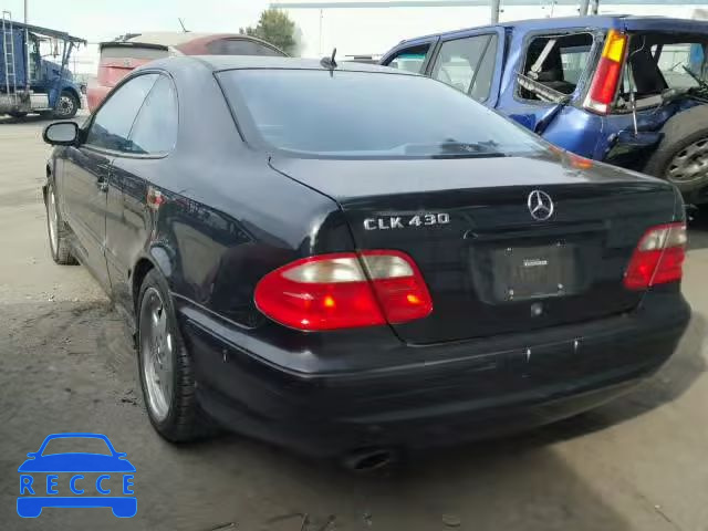 2000 MERCEDES-BENZ CLK 430 WDBLJ70G3YF159392 image 2