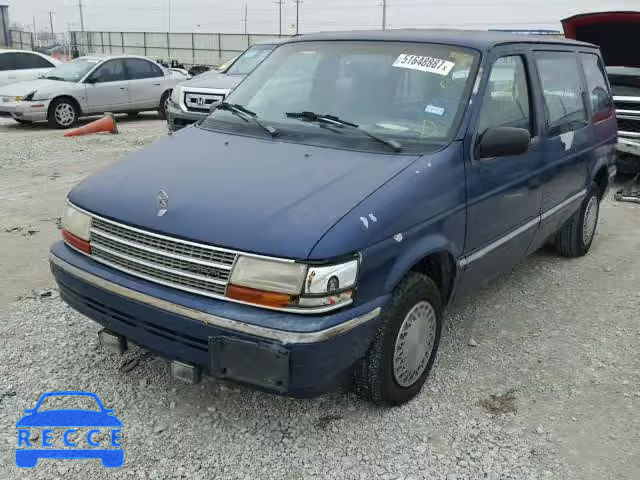 1993 PLYMOUTH VOYAGER 2P4GH2539PR121434 image 1
