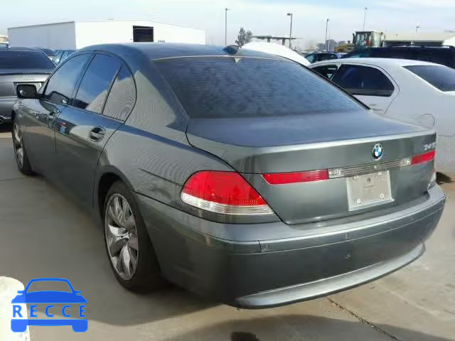 2003 BMW 745 I WBAGL63453DP67716 image 2