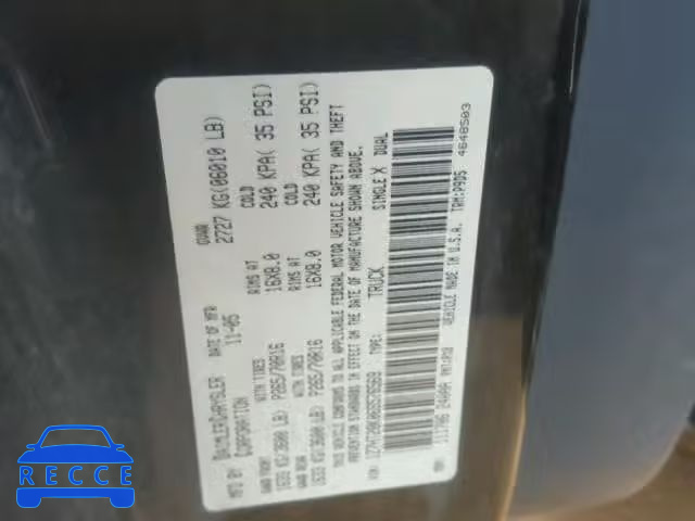 2006 MITSUBISHI RAIDER LS 1Z7HT28K06S576569 image 9