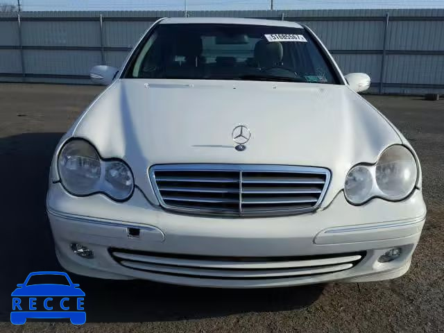 2007 MERCEDES-BENZ C 280 4MAT WDBRF92H77F905886 image 8