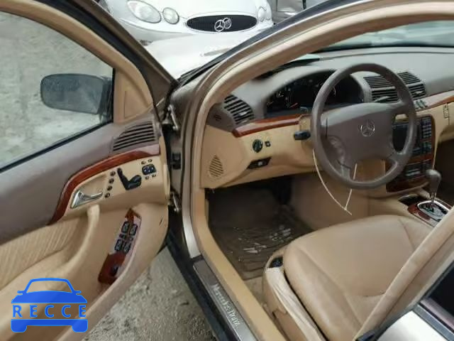 2002 MERCEDES-BENZ S 430 WDBNG70J12A280543 зображення 8