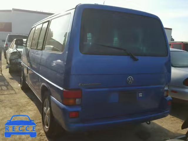 2003 VOLKSWAGEN EUROVAN MV WV2MB47083H034400 image 2