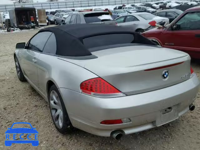 2004 BMW 645 CI AUT WBAEK73454B322728 image 2