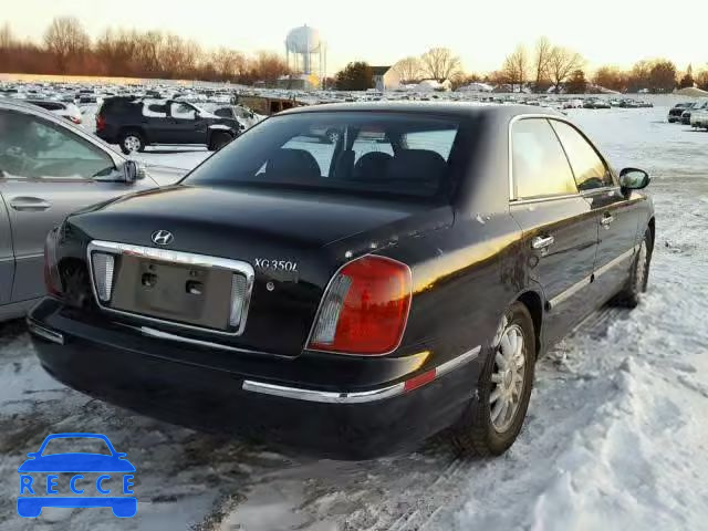 2004 HYUNDAI XG 350 KMHFU45E14A372579 image 3