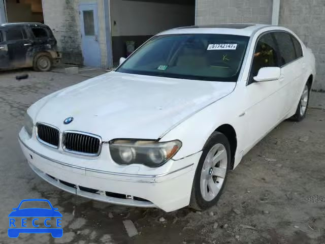 2004 BMW 745 LI WBAGN63474DS47187 Bild 1