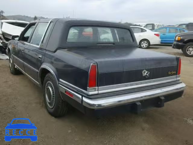 1991 CHRYSLER NEW YORKER 1C3XY66R2MD209565 зображення 2