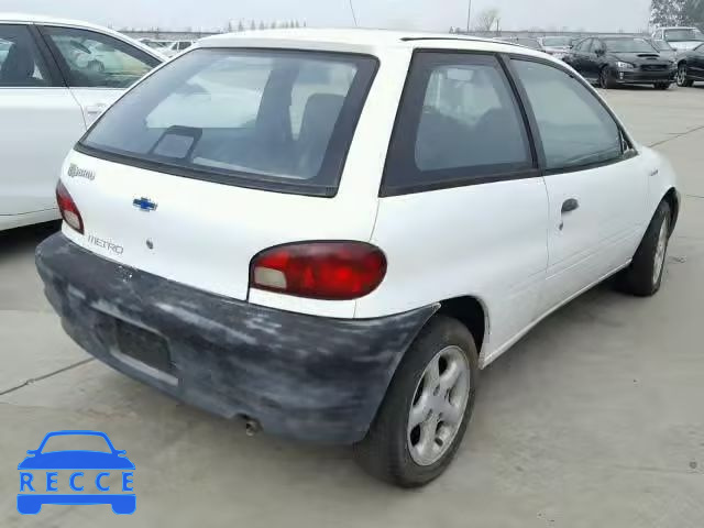 1999 CHEVROLET METRO 2C1MR2267X6701900 зображення 3