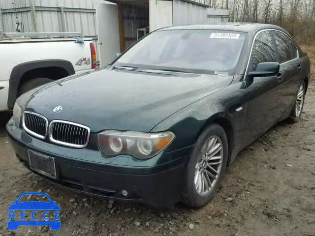 2004 BMW 745 I WBAGL63454DP68642 image 1
